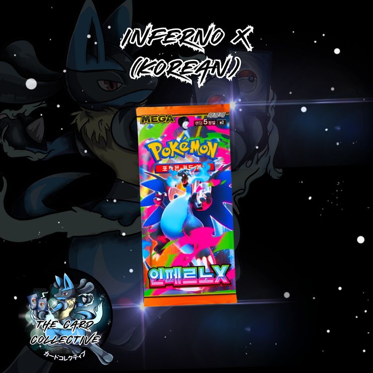 Pokemon Mega Inferno X Korean Booster Pack